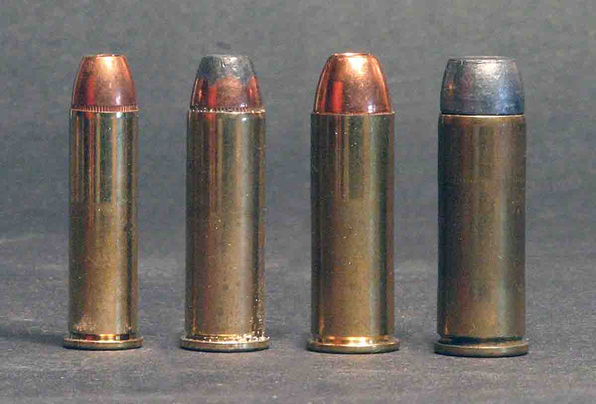 Coincidence? These four revolver rounds have exactly the same case length: .357 Magnum, .41 Magnum, .44 Magnum and .45 Colt.